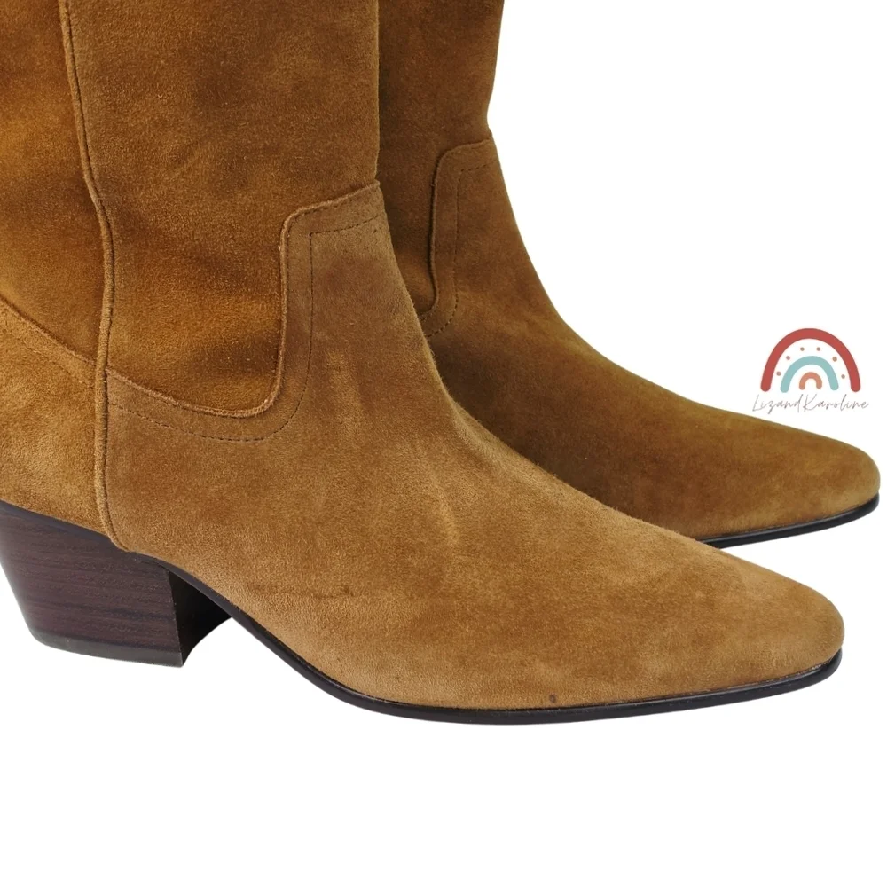 New! J. Crew Piper Knee-high Boots in Suede 5.5